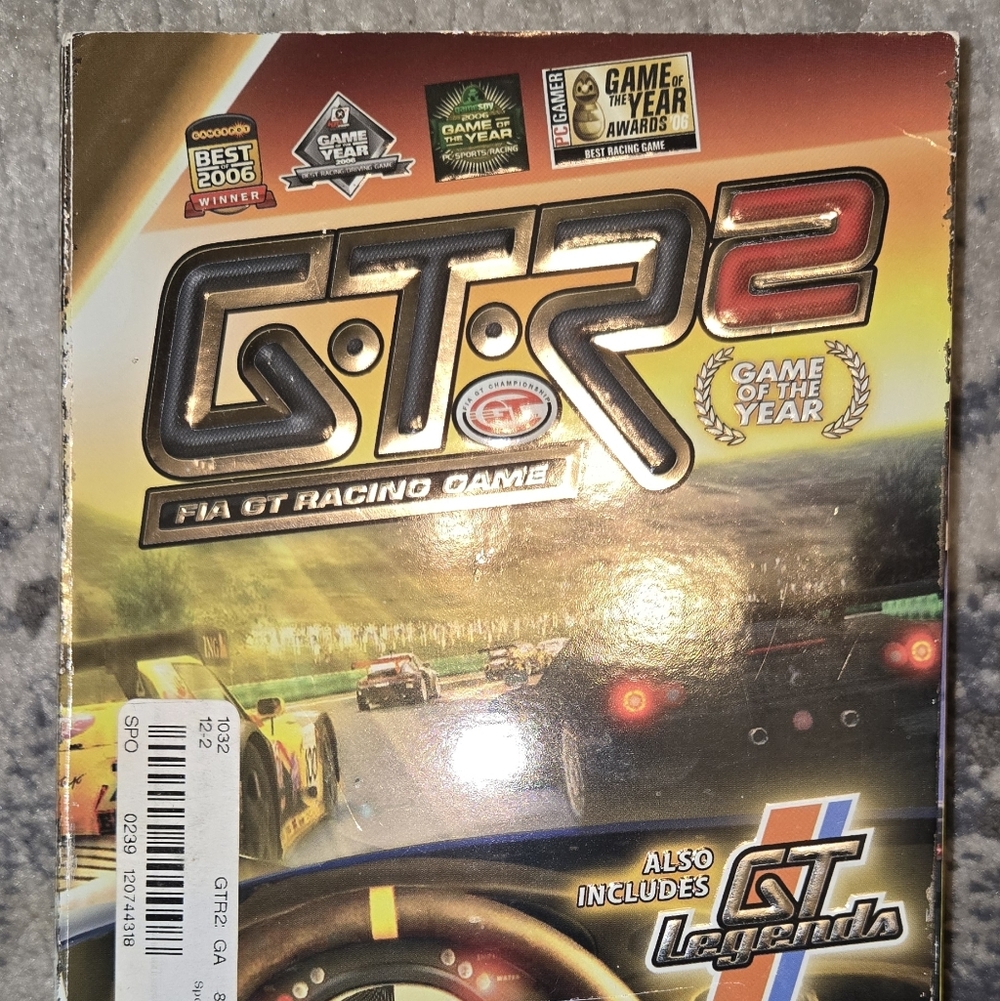 GTR FIA GT Racing Game PC DVD-ROM